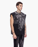 "KAITO" CUT-OFF TEE