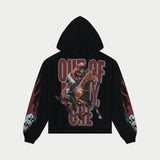 Thoroughbred Hoodie (Black wash) (Thoroughbred-Hoodie-Black-Wash)