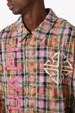 Blush Pink Rhinestone Flannel (Blush-Pink-Rhinestone-Flannel)