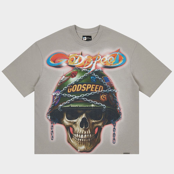 Badges of Honor T-shirt (Wolf Grey)