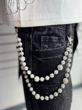 WHITE POCKET CHAIN
