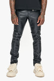 Kawas Skinny Black Leather