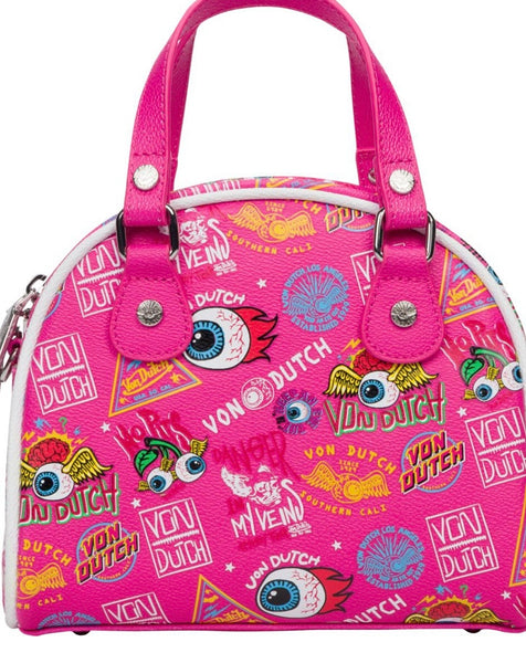 HOT PINK JAX BOWLER (BB5701)