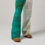 STAR SPLIT SWEAT PANTS