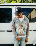 Grey “Rhinestone“ Hoodie (Grey “Rhinestone“ Hoodie)