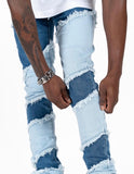 "EMBRACE THE JOURNEY" FLARE STACK DENIM (PH-FW23-10)