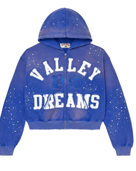 CLASSICO ZIP UP HOODIE [SAPPHIRE]
