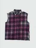 RHINESTONE FLANNEL (SLEEVELESS FLANNEL)