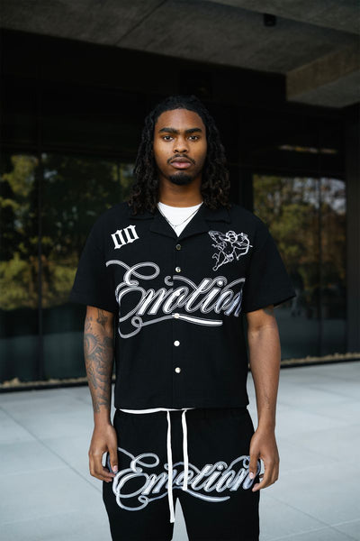 Black Signature Button Up (Black Signature Button Up)