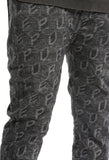 Skinny Printed Monogram
