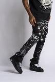 "SACRED" STACK JEANS