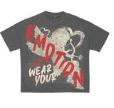 Grey “Emotion” Tee (Grey "Emotion" Tee)
