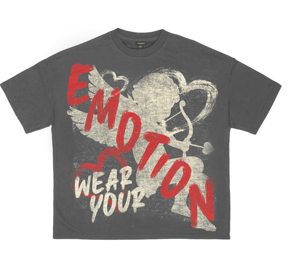 Grey “Emotion” Tee (Grey "Emotion" Tee)