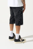 OBSIDIAN Denim Shorts (OBSIDIAN)