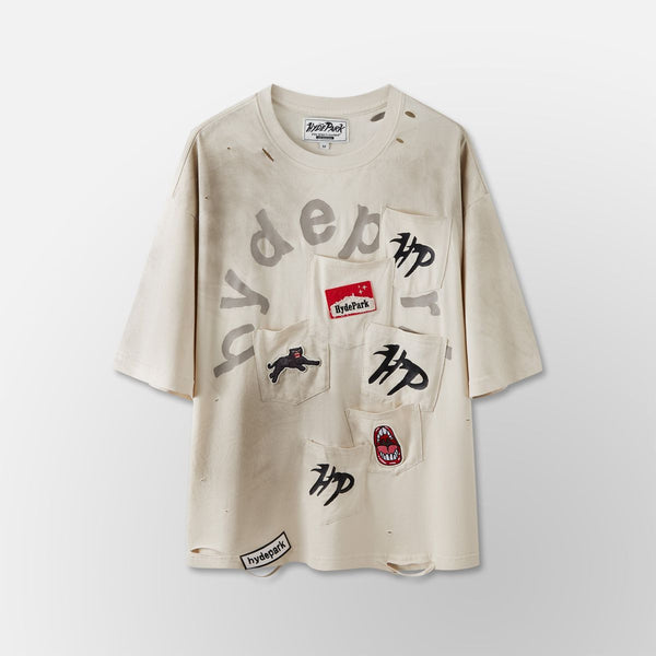 Pockets Everywear Tee - Cream (Pockets-Everywear-Tee-Cream)