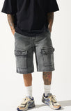 ''Cave'' Denim Shorts (CAVE)