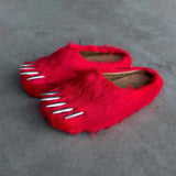 BRAVEST STUDIOS RED BEAR CLAW MULES