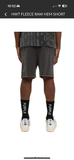 Hwt Fleece Raw Hem Short