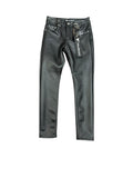 Kawas Skinny Black Leather