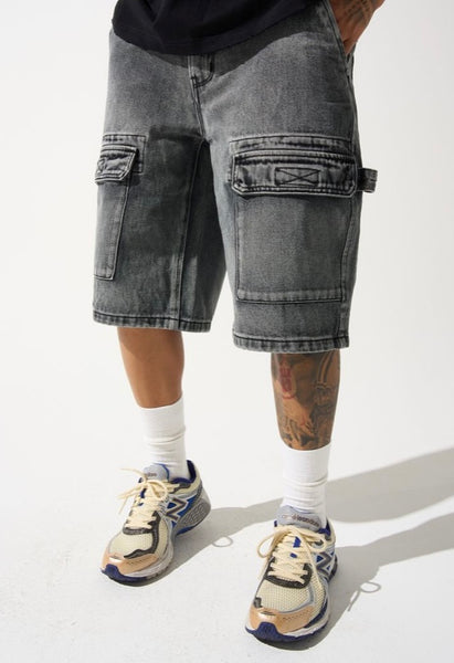 ''Cave'' Denim Shorts (CAVE)