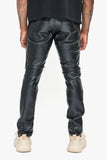Kawas Skinny Black Leather