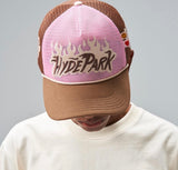 Nothing But Net Trucker - Pink/Brown (Nothing-But-Net-Trucker-Pink-Brown)