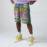 WALL BLUE SHORT