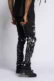 "SACRED" STACK JEANS