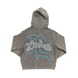 Grey “Rhinestone“ Hoodie (Grey “Rhinestone“ Hoodie)