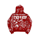 Red 'Graffiti' Hoodie