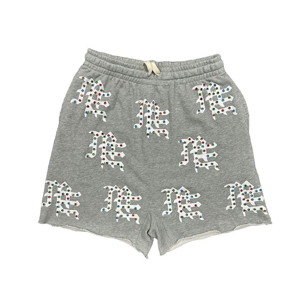 Grey 'ME' Logo Shorts (Grey 'ME' Logo Shorts)
