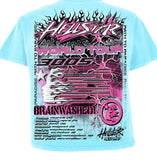 HELLSTAR STUDIOS NEURON TOUR LIGHT BLUE TEE