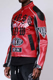 WAKE UP AND BE FIERCE RACING JACKET (FRJ3018)