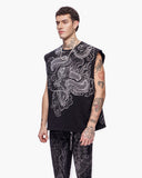 "KAITO" CUT-OFF TEE