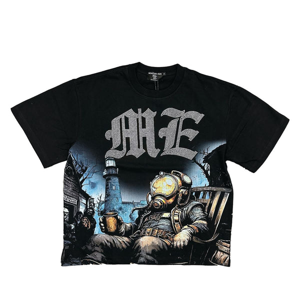 Astronaut Rhinestone Tee (Astronaut Rhinestone Tee)