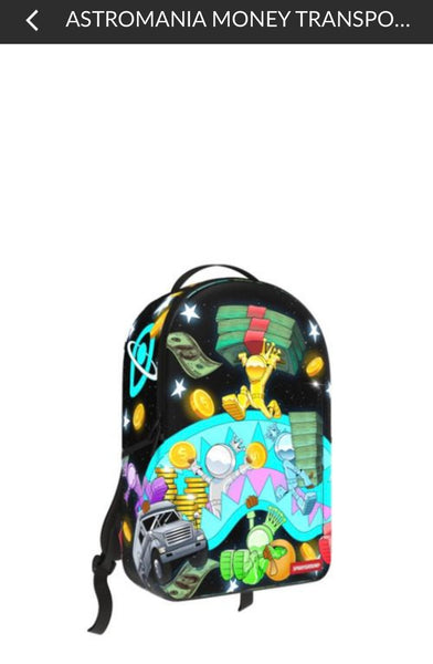 ASTROMANIA MONEY TRANSPORTER BACKPACK