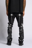 "SACRED" STACK JEANS