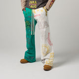 STAR SPLIT SWEAT PANTS