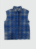 RHINESTONE FLANNEL (SLEEVELESS FLANNEL)