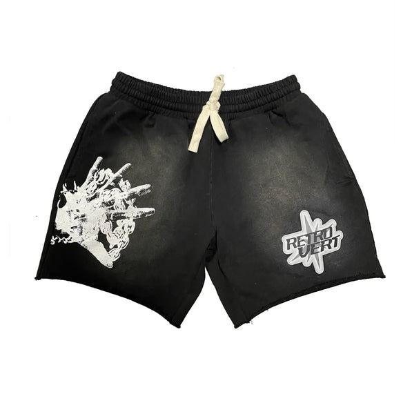 Black Retrovert Shorts