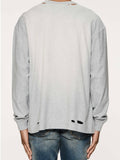 Textured Jersey Ls Tee