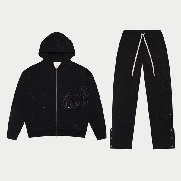 OG Logo VVS Sweatsuit V2 (Black/Black) BOOM (Og-Logo-Vvs-Sweatsuit-V2-Black-Black-Boom)