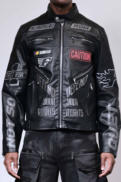 CAUTION NOT SO QUIET RACING JACKET (FRJ3015)