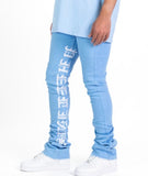 "AGAINST ALL ODDS" FLARE STACK DENIM (PH-SS23-56)
