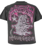 HELLSTAR STUDIOS THE FUTURE RED TEE GREY
