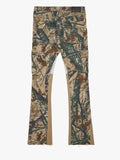 "COMMANDER" SAVANNAH STACKED FLARE JEAN (VLBS2198)