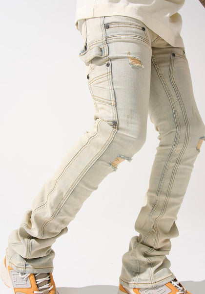 'Cloud'' Stacked Jeans (CL)
