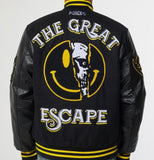 GREAT ESCAPE LETTERMAN JACKET (BLACK) (SH-SPR22-01)