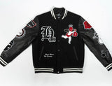 MUERTE CHE PATCH VARSITY JACKET (MUERTE CHE PATCH VARSITY JACKET)
