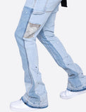 CAMO POCKET FLARE PANTS (EP10726)